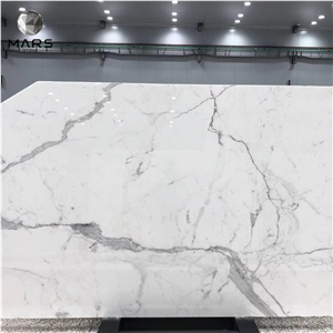 Bianco Calacatta Marble For Floor Tiles 
